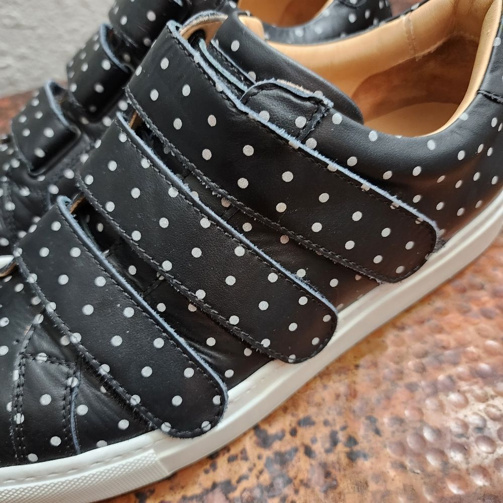 Nick Wooster x GREATS Men's Sz. 7 The Royale Nero Polka Dot Sneaker - Picture 6 of 16